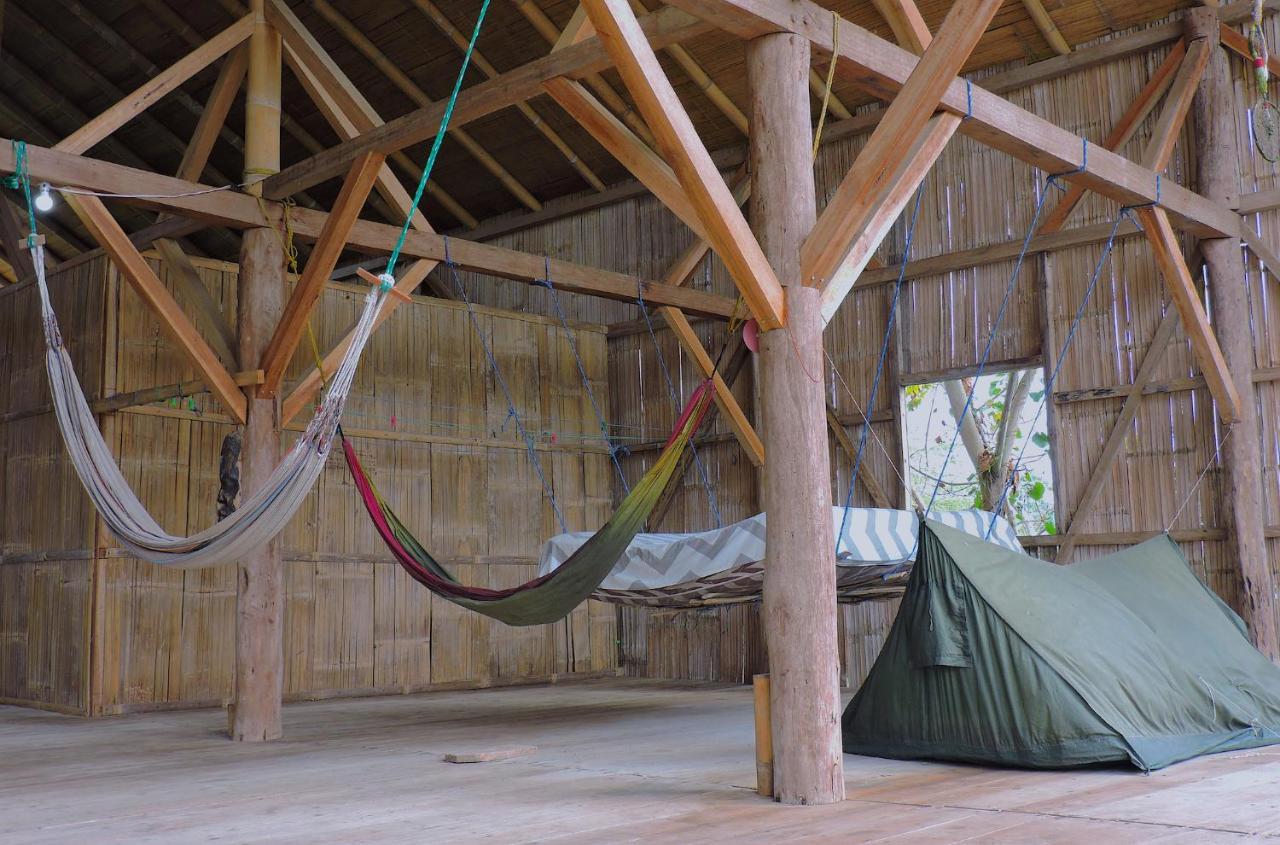 Hostal Camping Sin Fronteras Mompiche Exterior foto