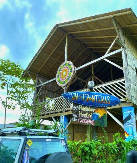 Hostal Camping Sin Fronteras Mompiche Exterior foto